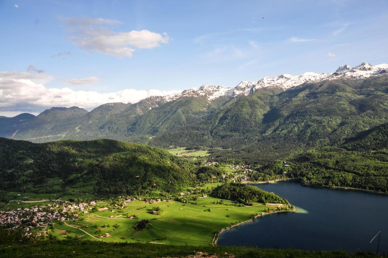 Gorska Hiska Vogar Nad Bohinjskim Jezerom Exterior foto